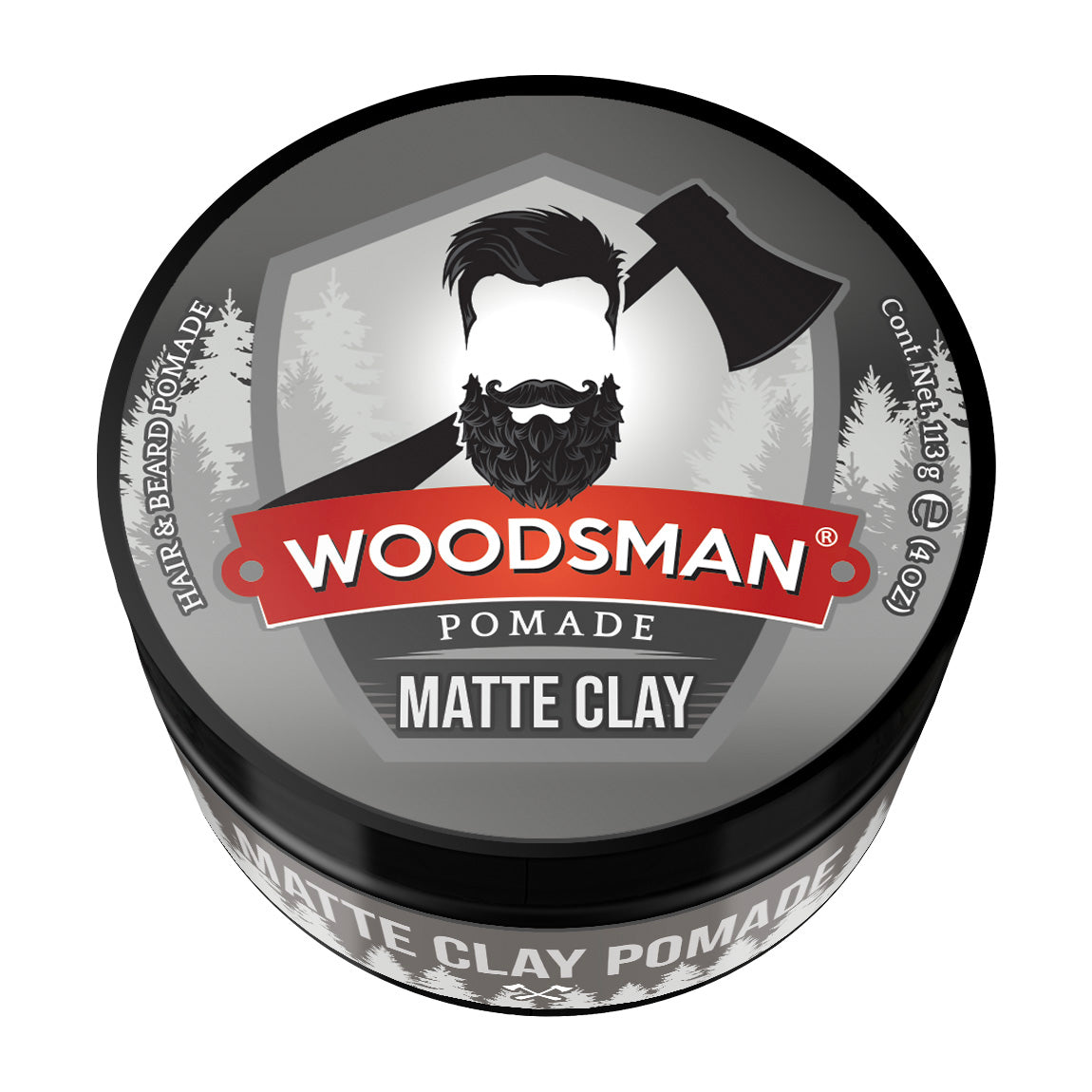 Pomada para Cabello y Barba Matte Clay 113g (4oz)