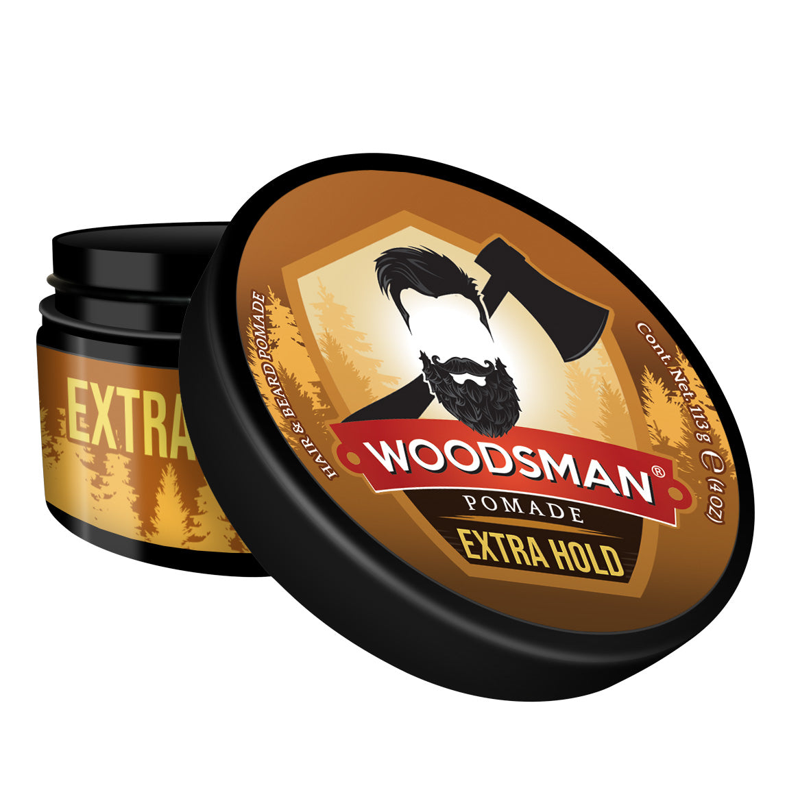 Pomada para Cabello y Barba Fijación Extra Firme 113g (4oz)