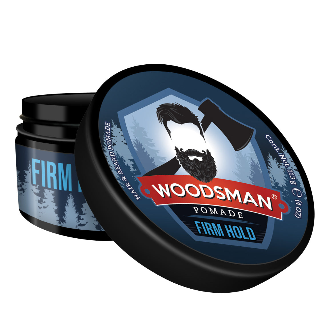 Pomada para Cabello y Barba Fijación Firme 113g (4oz)