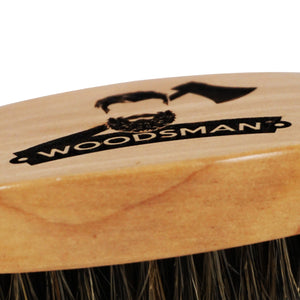 Kit De Cepillo y Peine para Barba y Cabello de Madera y Cerdas Naturales de Jabalí