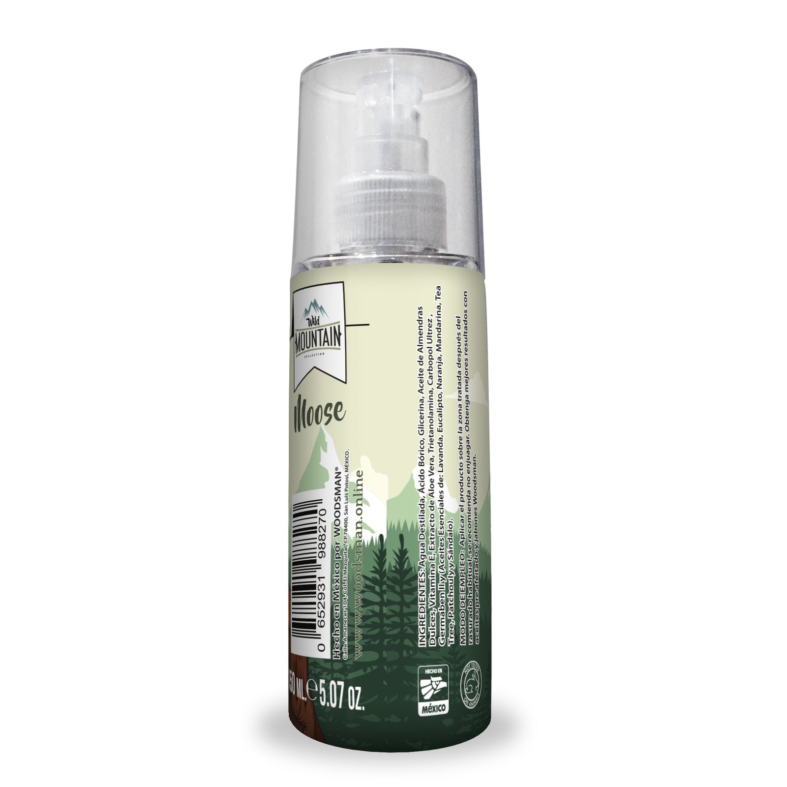 After Shave Con Aceites Esenciales y Extracto de Aloe Vera (150 ml)