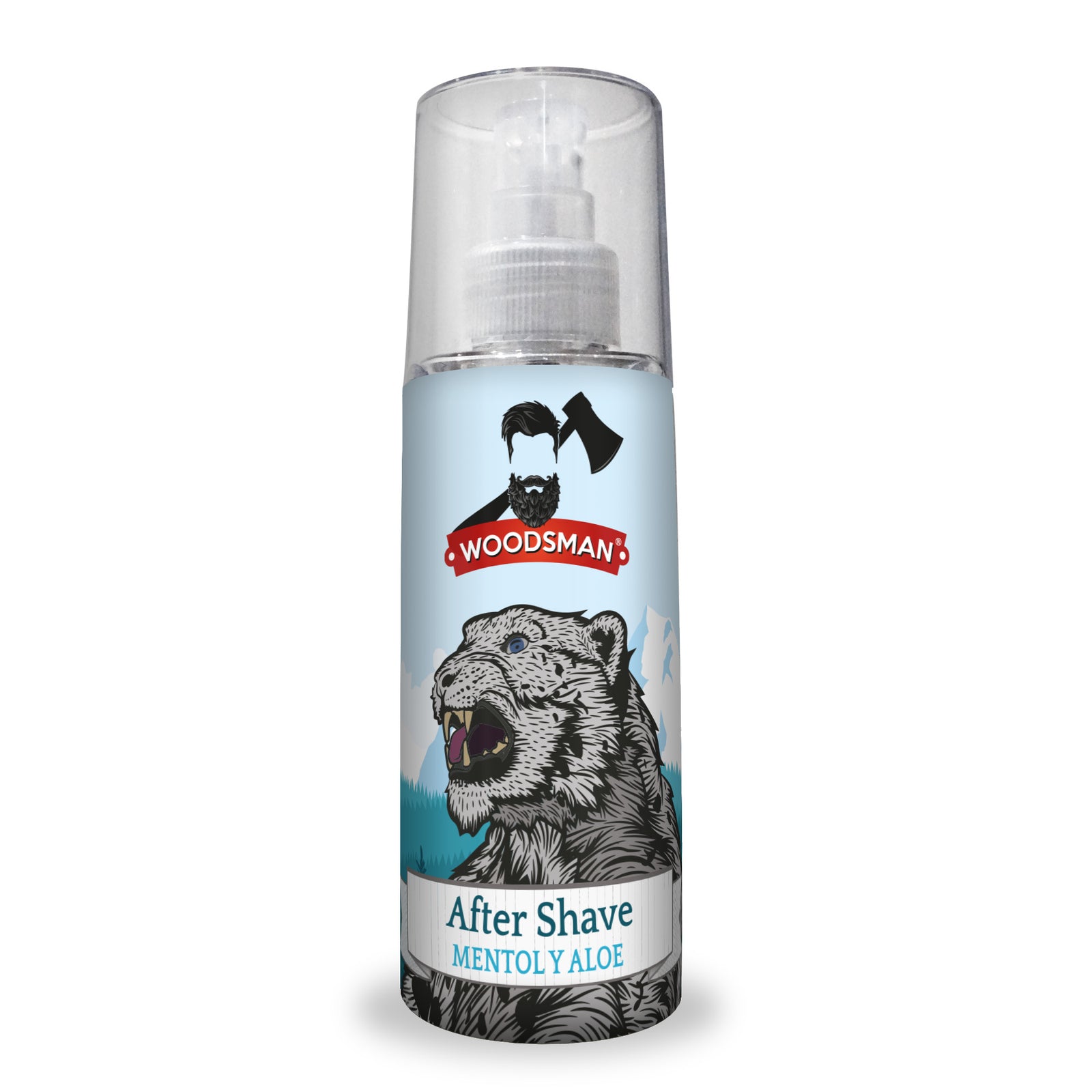 After Shave Con Mentol y Extracto De Aloe Vera (150 ml)