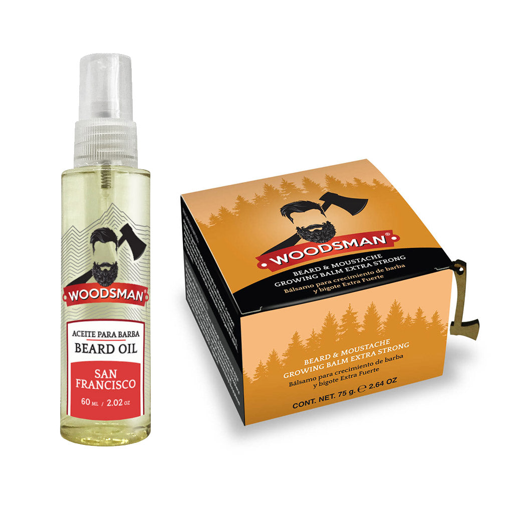 Bálsamo para Crecimiento de Barba + Aceite para Barba