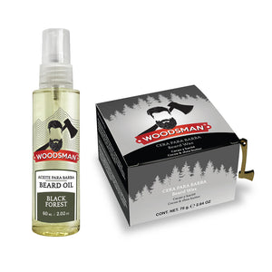 Woodsman Cera Y Aceite Para Barba y Bigote (A Elegir)