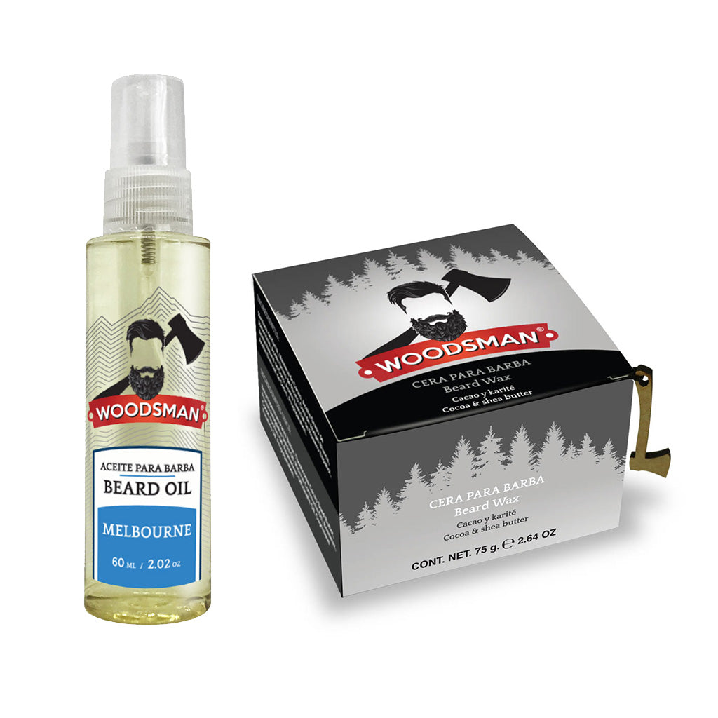Woodsman Cera Y Aceite Para Barba y Bigote (A Elegir)